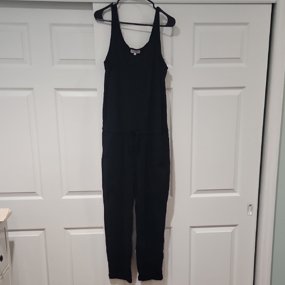 michael stars black jumpsuit | xl
